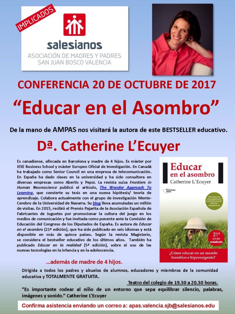 Conferencia AMPAS 20-10-2017